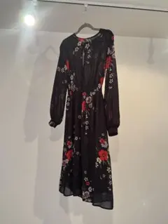 H&M 花柄 長袖ワンピース GU ワンピース