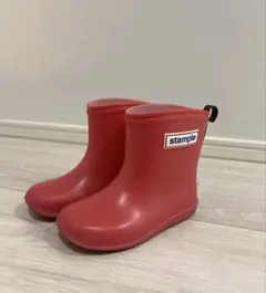 stample 赤 長靴 キッズ　15センチ