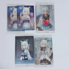 ホロライブ 白上フブキ ウエハース カード 5点