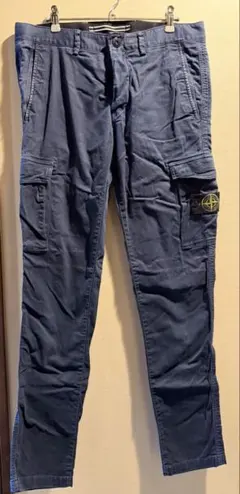 STONE ISLAND カーゴパンツ W32 紺色