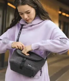 ボア ショルダーバッグ