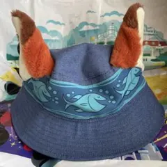 ズートピア2 ニック　バケットハット　東京ディズニー 　キャップ
