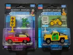 ディズニー トミカ　ディズニーモータース　２台セット