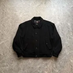 ixi:z 短丈　スウィングトップ　ハリントンジャケット　ウール　中綿入り