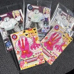 5点　アイカツ！ セブンイレブン　コラボ　カード　星宮いちご　藤堂ユリカ