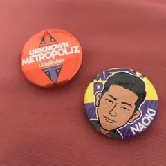 小林直己 缶バッジセット