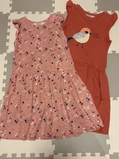 ♡H&M プリントワンピース×② 140♡
