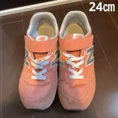 New Balance 996キッズ24㎝ピンク