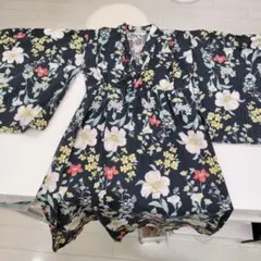 petit main 浴衣ドレス 110cm 花柄