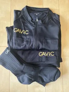 GAViC XL ブラック サッカーウェア セット　レフリー　審判