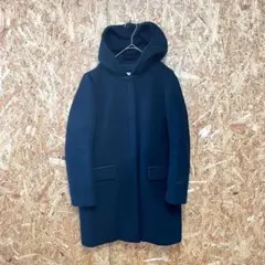 IENA イエナ ロングウールコート 無地 シンプル ブラック レディース 36