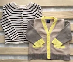 babyGap & next ニットカーディガン 80cm 秋冬 ベビー服