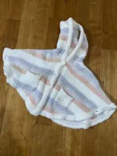 【値下げ】ジェラートピケ　PIQUE フード付きベビーポンチョ