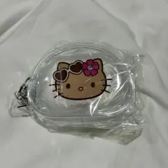 ① オリヤン限定 日焼けキティポーチ クリア FOODOLOGY コレオロジー