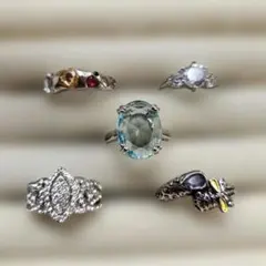 13〜15号 未使用リング5点まとめ売り