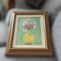 絵画作家 湯浅洋子さんの油彩画【薔薇】ばら - メルカリ