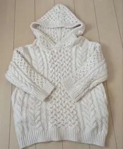 THETOE Potsdamer Knit Hoodie ニットワンピース