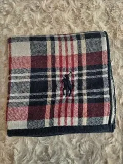 RALPH LAUREN チェック柄 タオルハンカチ
