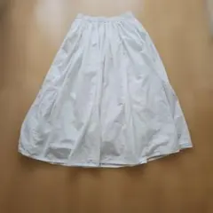 coca コットンボイルフレアロングスカート　Short