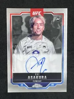 Topps Chrome UFC 朝倉海 ルーキー直筆サイン