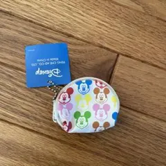 ディズニー　ミッキー　ミニポーチ　タグ付き