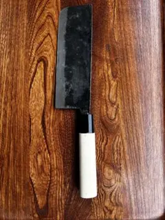 黒打 丹念に鍛造された両刃出刃包丁 黒打ち丹念に鍛造された両刃出刃包丁 - メルカリ