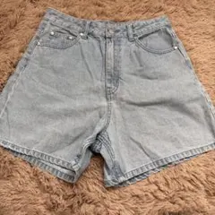 h&m ショートパンツ　デニム　M-L