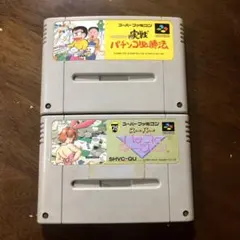 SFC スーパーパチスロマージャン　実戦パチンコ必勝法　セット　箱・説明書なし
