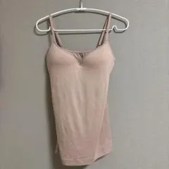 無印　カップ付きキャミソール