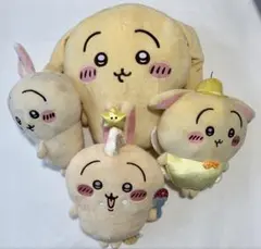 ちいかわ 誕生日なうさぎ プライズ 4点セット まとめ売り 未使用