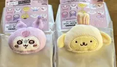 ちいかわサンリオ シークレットヘアクリップ モモンガクロミ うさぎポムポムプリン