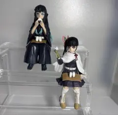 鬼滅の刃　プレミアムちょこのせフィギュア　２点
