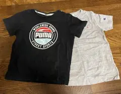 子供服 まとめ売り 半袖tシャツ 130センチ PUMAとChampion