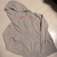 ニット パーカー