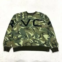RVCA ルーカ　プルオーバートレーナー　 スウェット カモフラージュ柄（D1のサムネイル