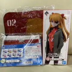 エヴァンゲリオン　一番くじ  フィギュア　サコッシュ　ハンドタオル