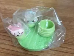 ちいかわ デスクトップフィギュア　ガチャ　モモンガ　古本屋　カニちゃん