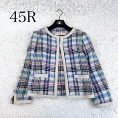美品✨45R セーラーヒッコリー908ALL ジャケット ストライプ 男女兼用