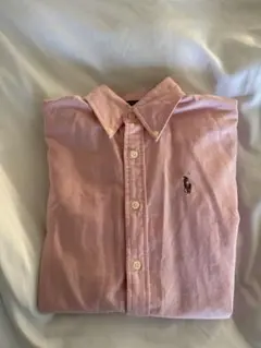 Ralph Lauren 長袖 ピンクシャツ