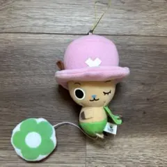 ONE PIECE チョッパー ぬいぐるみ キーホルダー 画面クリーナー付