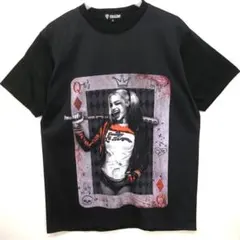 新品 ハーレイクインTシャツ メンズ L ブラック 黒 HARLEY QUINN