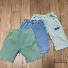 BREEZE kladskap ハーフパンツ 3点セット　100cm