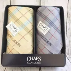 新品　CHAPS RALPH LAUREN ハンカチ 2枚セット　チェック柄のサムネイル