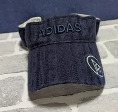 ADIDAS アディダスネイビー バイザー