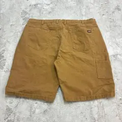 Dickies　ワークショーツ　ショートパンツ　W41　ブラウン　古着のサムネイル