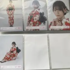 山下瞳月　生写真コンプ　2025年　浴衣