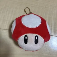 スーパーマリオ キノコ型ぬいぐるみポーチ