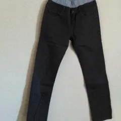 ダークグレー ロングパンツ140