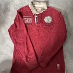 J.PRESS RED LABEL ラガーシャツ Lサイズ 赤