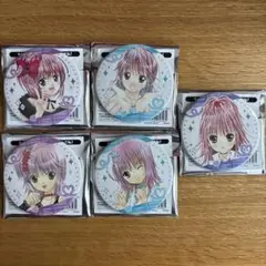 しゅごキャラ！　ラッキー缶バッジBOX 日奈森あむ　5種セット